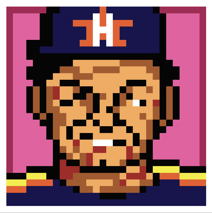 Diamond Pixels: A Pixelated Tribute to Baseball's Best